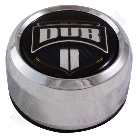 Dub BALLER Wheels Chrome Custom Wheel Center Cap # 1003-08-04 (4 CAPS) - Wheelcapking