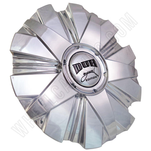 DUB Wheels Zane Edition Chrome Custom Wheel Center Caps Set of 1 # 6280-15 CAP - Wheelcapking