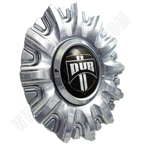 Dub Wheels Chrome Custom Wheel Center Caps # CAP M-803 NEW! (SET OF 4) - Wheelcapking