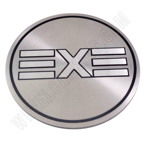 Exe Wheels Silver Custom Wheel Center Caps # 229A (1 CAP) - Wheelcapking