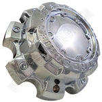 Fast HD Wheels Chrome Custom Wheel Center Caps #C526305 / 89-9879 F (4 CAPS) - Wheelcapking