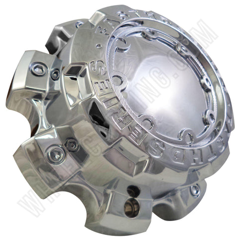Fast HD Wheels Chrome Custom Wheel Center Caps #C526305 / 89-9879 F (4 CAPS) - Wheelcapking
