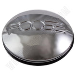 Foose Wheels Chrome Custom Center Cap # 1000-39 (4 CAPS) - Wheelcapking