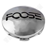 Foose Wheels Chrome Custom Wheel Center Cap # 1001-13 / 1121K63 (1 CAP) - Wheelcapking