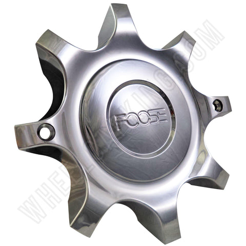 FOOSE Wheels Chrome Custom Wheel Center Caps # 4500-55 (1 CAP) - Wheelcapking