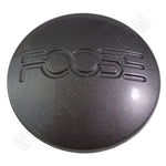 Foose Wheels Grey Custom Wheel Center Cap # 1001-13 / 7810-15 (1 CAP) - Wheelcapking