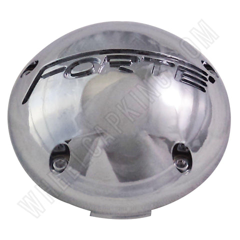 Forte Wheels Chrome Custom Wheel Center Cap # C-074 (1 CAP) - Wheelcapking