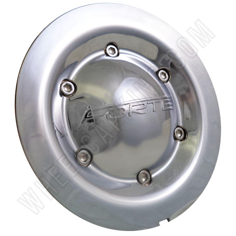 Forte Wheels Chrome Custom Wheel Center Cap Caps Set of 1 # MCD0171NA02 / NCF0004 NEW! - Wheelcapking