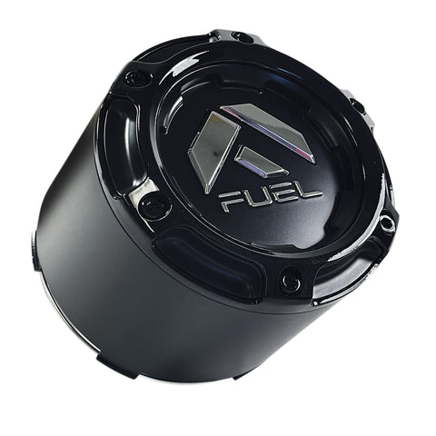 Fuel Wheels Gloss / Black Rivets Center Cap # 1005-50BLD (1 CAP) 8 LUG