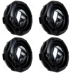 Fuel Offroad Wheels Gloss Black Custom Wheel Center Cap # 1003-46GB (4 CAPS) NEW! - Wheelcapking