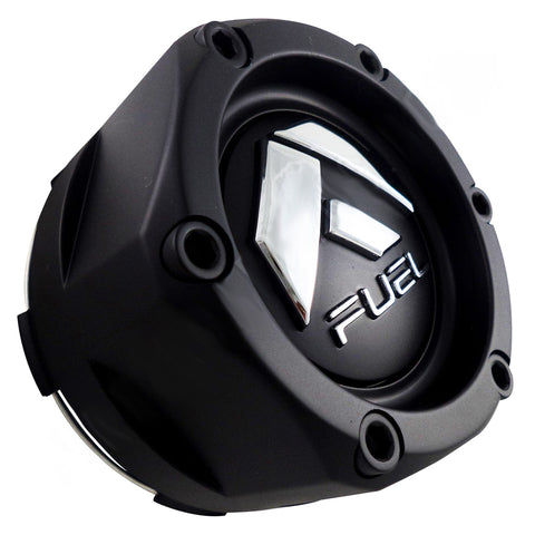 Fuel Offroad Wheels Flat Black Custom Wheel Center Caps # 1003-48MB (4 CAP)