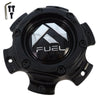 Fuel Wheels Gloss Black Center Cap # 1004-37GB / 1004-36 (1 CAP) 6x135 6x5.5 - Wheelcapking