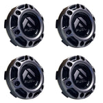 Fuel Wheels Gloss / Black Rivets Center Cap # 1004-68GD (4 CAPS) 5 / 6 LUG