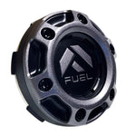 Fuel Wheels Gloss / Black Rivets Center Cap # 1004-68GD (4 CAPS) 5 / 6 LUG