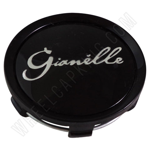 Gianelle Wheels Black Custom Wheel Center Cap # 998K75 (1 CAP) - Wheelcapking