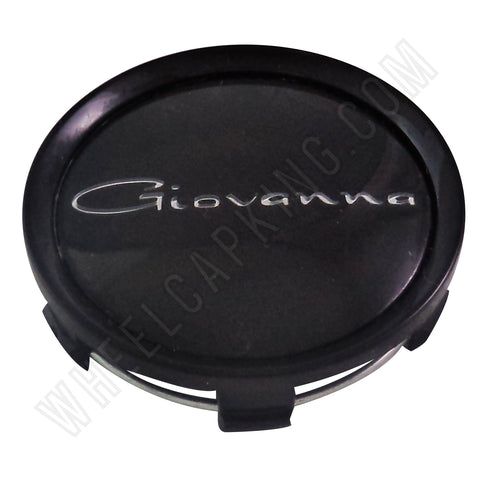 Giovanna Gloss Black Custom Wheel Center Cap # 998K75 / S709-29 (1 CAP)
