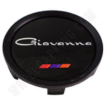 Giovanna Gloss Black Custom Wheel Center Cap # 998K75 / S709-29 (1 CAP) - Wheelcapking