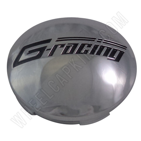 G RACING # C376 Chrome Custom Wheel Center Cap (1 CAP)