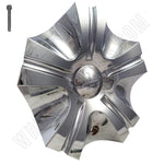 HELO Wheels Chrome Custom Wheel Center Cap Caps # HE814RWD (1 CAP) - Wheelcapking