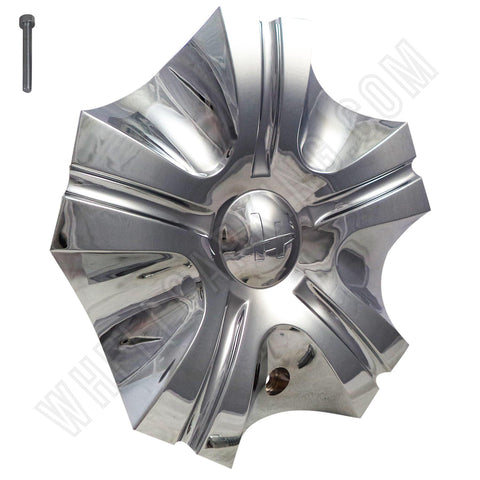 HELO Wheels Chrome Custom Wheel Center Cap Caps # HE814RWD (4 CAPS) - Wheelcapking