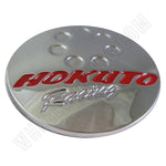 Hokuto Racing Wheels Chrome Custom Wheel Center Caps # RS-01 (1 CAP)