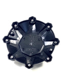 DPR Wheels Flat Black Custom Wheel Center Cap # DPR-8-CAP / LG1401-10 SHORTY (4 CAPS)