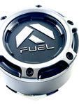 Fuel Wheels Wheel Center Cap Black / Grey Rim Cap # 1005-50SGD (4 CAPS) 8 LUG