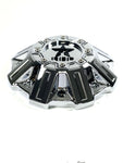 RBP Wheels Chrome Custom Wheel Center Caps # C1013B / T801L213-H50 (4 CAPS)