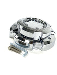 Ultra Wheels Chrome Custom Wheel Center Cap # A89-9850 / 51241680F-7 (4 CAPS)
