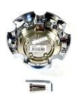 Ultra Wheels Chrome Custom Wheel Center Cap # A89-9850 / 51241680F-7 (4 CAPS)