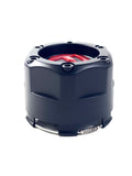 Fuel Off-Road Matte Black Wheel Center Hub Cap Gloss Red Logo # 1003-47MBQ (1 CAP)