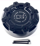 Black Rhino ABRAMS Matte Black Wheel Center Cap PSC014BLA / LG1808-04 (1 CAP)