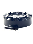 Black Rhino ABRAMS Matte Black Wheel Center Cap PSC014BLA / LG1808-04 (1 CAP)