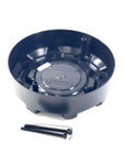 Black Rhino ABRAMS Matte Black Wheel Center Cap PSC014BLA / LG1808-04 (1 CAP)