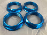 TSW Custom HEX Nut Blue SET OF FOUR (4 CAPS) - Wheelcapking