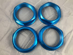 TSW Custom HEX Nut Blue SET OF FOUR (4 CAPS) - Wheelcapking