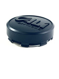 Cali Off-Road Matte Black Snap In Wheel Rim Center Cap C109109MB02 / 127220F-2 (4 CAPS)