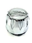 ION C101712 / C10141 CHROME WHEEL RIM CENTER CAP / C202203CB7 / C101792C / 11531580F-3 (4 CAPS)