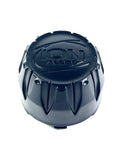 ION Alloy Wheels C101712-CAP / C10141 / C101712MB / C202203CB7 Matte Black Wheel Center Cap (4 CAPS)