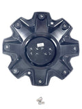ION ALLOY 181 # C10181MB / C8189B01CAP / 8189B01CB7 SATIN BLACK WHEEL RIM CENTER CAP (4 CAPS)
