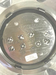 ION ALLOY 181 # C10181MB / C8189B01CAP / 8189B01CB7 SATIN BLACK WHEEL RIM CENTER CAP (4 CAPS)