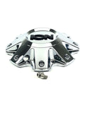 ION Alloy Wheels # C-496-2 Chrome Wheel Center Hub Cap 8-1/2"OD Bolt-On for 181 (4 CAPS)