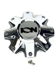ION Alloy Wheels # C-496-2 Chrome Wheel Center Hub Cap 8-1/2"OD Bolt-On for 181 (1 CAP)