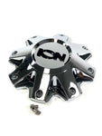 ION Alloy Wheels # C-496-2 Chrome Wheel Center Hub Cap 8-1/2"OD Bolt-On for 181 (1 CAP)