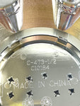 ION Alloy Wheels # C-496-2 Chrome Wheel Center Hub Cap 8-1/2"OD Bolt-On for 181 (1 CAP)