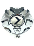 Kraze Wheel Rim Center Hub Cap Closed-End Bolt-On Chrome # C10676-C 6"OD / KR157