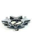 Kraze Wheel Rim Center Hub Cap Closed-End Bolt-On Chrome # C10676-C 6"OD / KR157