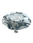 Kraze Wheel Rim Center Hub Cap Closed-End Bolt-On Chrome # C10676-C 6"OD / KR157
