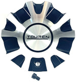 TOUREN # C103130MF / C3130N301-2 BLACK / MACHINED WHEEL RIM CENTER CAP TR3 3130 (4 CAPS)