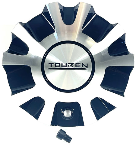 TOUREN # C103130MF / C3130N301-2 BLACK / MACHINED WHEEL RIM CENTER CAP TR3 3130 (1 CAP)